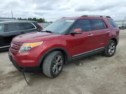 Salvage cars for sale at Harleyville, SC auction: 2013 Ford Explorer Limited