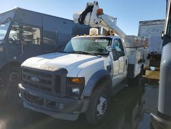 Salvage trucks for sale at Sacramento, CA auction: 2008 Ford F450 Super Duty