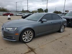 Salvage cars for sale at Oklahoma City, OK auction: 2017 Audi A4 Ultra Premium