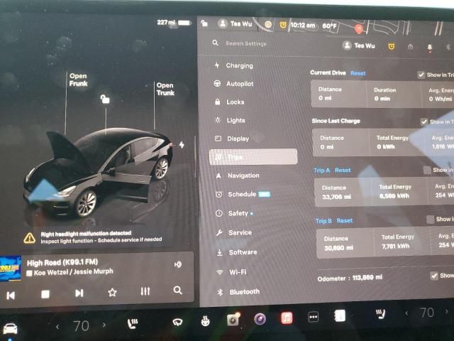 2022 Tesla Model 3