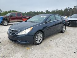 Salvage cars for sale at Houston, TX auction: 2012 Hyundai Sonata GLS