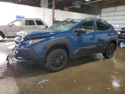 Salvage cars for sale at Blaine, MN auction: 2024 Subaru Crosstrek Wilderness