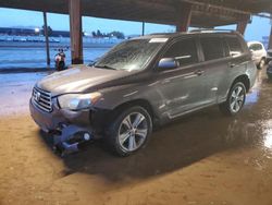 Salvage cars for sale at American Canyon, CA auction: 2008 Toyota Highlander Sport