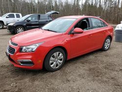 Chevrolet Vehiculos salvage en venta: 2015 Chevrolet Cruze LT