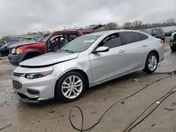 Chevrolet Malibu salvage cars for sale: 2017 Chevrolet Malibu LT