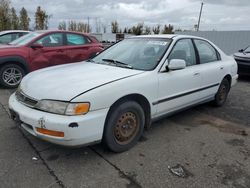 Honda salvage cars for sale: 1996 Honda Accord LX