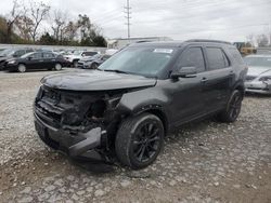 Salvage cars for sale at Bridgeton, MO auction: 2018 Ford Explorer XLT