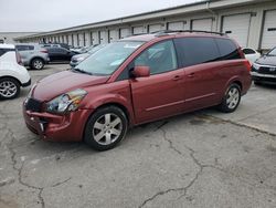 Salvage cars for sale at Louisville, KY auction: 2004 Nissan Quest S