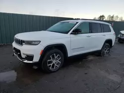 Salvage cars for sale at Finksburg, MD auction: 2024 Jeep Grand Cherokee L Limited