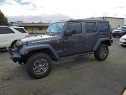 Jeep Wrangler salvage cars for sale: 2016 Jeep Wrangler Unlimited Rubicon