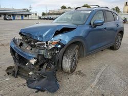 Salvage cars for sale at Tulsa, OK auction: 2017 Mazda CX-5 Grand Touring