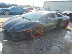 Lamborghini Aventador sv Vehiculos salvage en venta: 2017 Lamborghini Aventador SV