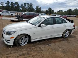 Salvage cars for sale from Copart Longview, TX: 2012 Mercedes-Benz C 250