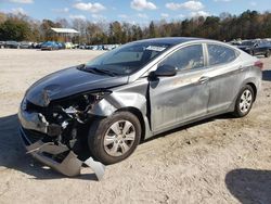 Salvage cars for sale at Charles City, VA auction: 2016 Hyundai Elantra SE