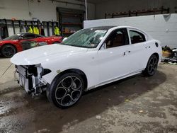 Alfa Romeo salvage cars for sale: 2022 Alfa Romeo Giulia Super