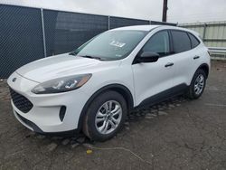 Salvage cars for sale from Copart Woodhaven, MI: 2021 Ford Escape S