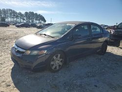 Salvage cars for sale at Loganville, GA auction: 2010 Honda Civic LX