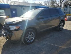 Salvage cars for sale at Wichita, KS auction: 2014 Ford Edge SEL