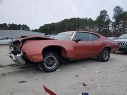 Salvage cars for sale at Seaford, DE auction: 1970 Oldsmobile Cutlass