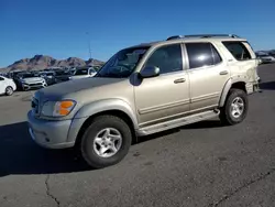 Salvage cars for sale at North Las Vegas, NV auction: 2002 Toyota Sequoia SR5