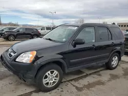 Salvage cars for sale at Littleton, CO auction: 2004 Honda CR-V EX