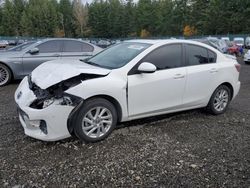 Salvage cars for sale from Copart Graham, WA: 2013 Mazda 3 I