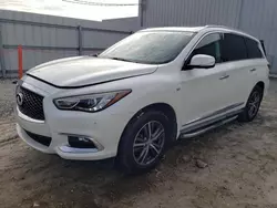 Salvage cars for sale from Copart Jacksonville, FL: 2017 Infiniti QX60