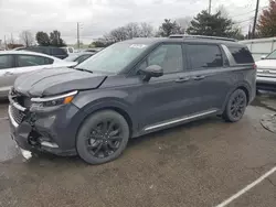 Salvage cars for sale at Moraine, OH auction: 2023 KIA Carnival SX