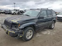 Salvage cars for sale at Indianapolis, IN auction: 1998 Jeep Grand Cherokee Limited