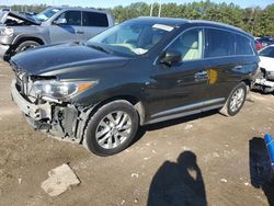 Salvage cars for sale at Greenwell Springs, LA auction: 2015 Infiniti QX60