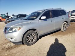 Salvage cars for sale from Copart Amarillo, TX: 2014 Nissan Pathfinder S