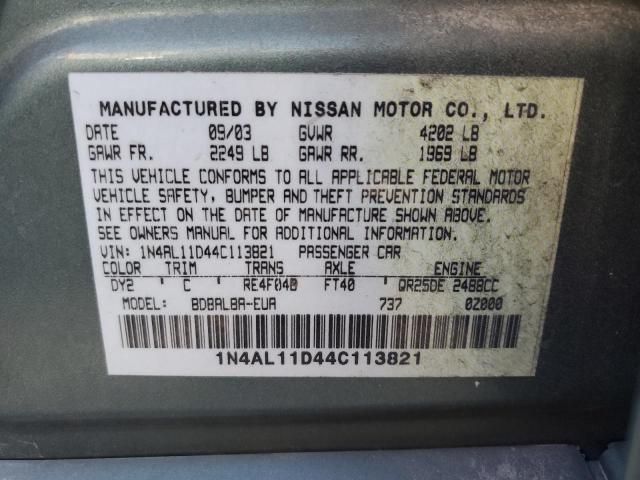 2004 Nissan Altima Base