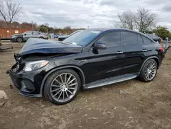 Carros salvage sin ofertas aún a la venta en subasta: 2018 Mercedes-Benz GLE Coupe 43 AMG