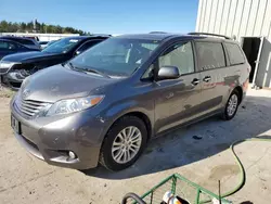 Toyota salvage cars for sale: 2017 Toyota Sienna XLE