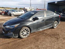 Salvage cars for sale from Copart Colorado Springs, CO: 2017 Chevrolet Cruze LT