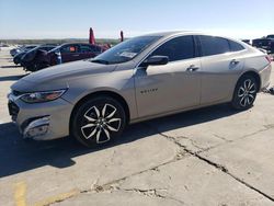 Salvage cars for sale at Grand Prairie, TX auction: 2024 Chevrolet Malibu RS