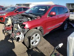 Salvage cars for sale at Brighton, CO auction: 2012 Jeep Grand Cherokee Laredo