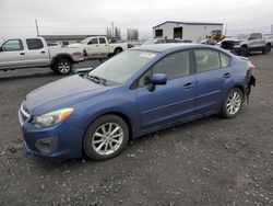 Salvage cars for sale from Copart Airway Heights, WA: 2013 Subaru Impreza Premium