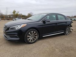 Salvage cars for sale at Columbia Station, OH auction: 2017 Hyundai Sonata Sport