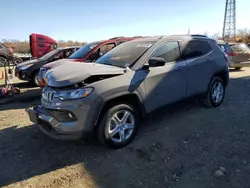 Jeep Compass Latitude salvage cars for sale: 2024 Jeep Compass Latitude