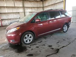 Carros salvage sin ofertas aún a la venta en subasta: 2017 Toyota Sienna LE