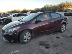 Salvage cars for sale from Copart Las Vegas, NV: 2018 KIA Forte LX