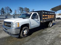 Salvage trucks for sale at Spartanburg, SC auction: 2012 Chevrolet Silverado C3500