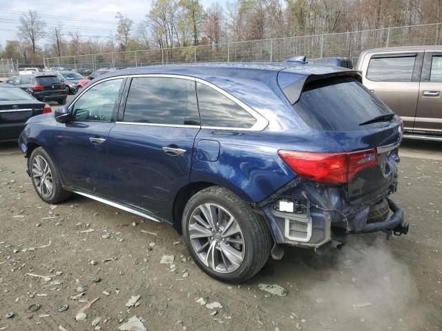 2018 Acura MDX Technology