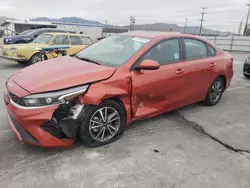 Salvage cars for sale at Sun Valley, CA auction: 2023 KIA Forte LX