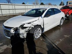 Chevrolet Vehiculos salvage en venta: 2021 Chevrolet Malibu LT