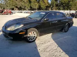 Salvage cars for sale at Ocala, FL auction: 2004 Lexus ES 330