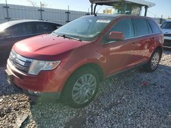 Salvage cars for sale at Cahokia Heights, IL auction: 2010 Ford Edge Limited