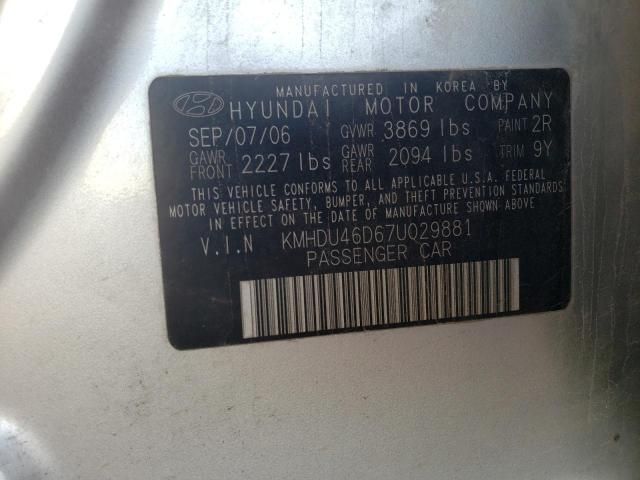 2007 Hyundai Elantra GLS