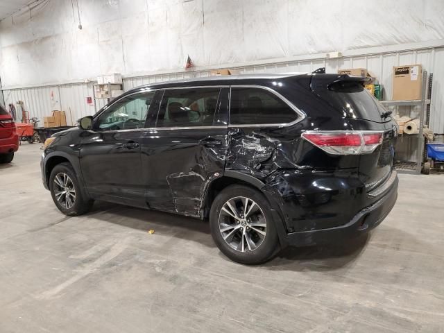 2016 Toyota Highlander XLE